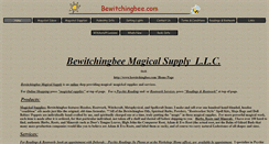 Desktop Screenshot of bewitchingbee.com