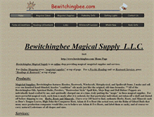 Tablet Screenshot of bewitchingbee.com